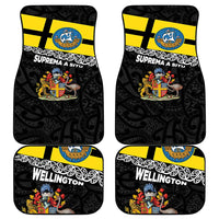 New Zealand Wellington Car Mats The Capital's Emblems Flag and Koru Art LT03 - Polynesian Pride