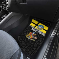 New Zealand Wellington Car Mats The Capital's Emblems Flag and Koru Art LT03 - Polynesian Pride