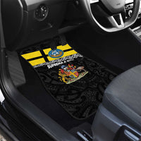 New Zealand Wellington Car Mats The Capital's Emblems Flag and Koru Art LT03 - Polynesian Pride