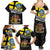 New Zealand Wellington Family Matching Summer Maxi Dress and Hawaiian Shirt The Capital's Emblems Flag and Koru Art