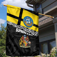 New Zealand Wellington Garden Flag The Capital's Emblems Flag and Koru Art LT03 - Polynesian Pride