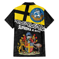 New Zealand Wellington Hawaiian Shirt The Capital's Emblems Flag and Koru Art LT03 - Polynesian Pride