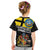 New Zealand Wellington Kid T Shirt The Capital's Emblems Flag and Koru Art