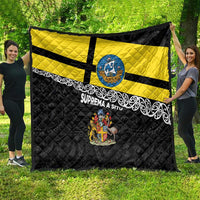 New Zealand Wellington Quilt The Capital's Emblems Flag and Koru Art