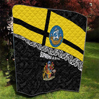 New Zealand Wellington Quilt The Capital's Emblems Flag and Koru Art