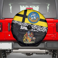 New Zealand Wellington Spare Tire Cover The Capital's Emblems Flag and Koru Art LT03 - Polynesian Pride