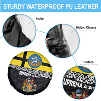 New Zealand Wellington Spare Tire Cover The Capital's Emblems Flag and Koru Art LT03 - Polynesian Pride