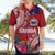 Personalised Samoa Coat Of Arms Hawaiian Shirt Tropical Flower Red Polynesian Pattern LT03 - Polynesian Pride