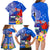 Personalised Samoa Coat Of Arms Family Matching Long Sleeve Bodycon Dress and Hawaiian Shirt Hibiscus Polynesian Tattoo Pattern LT03 - Polynesian Pride