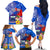 Personalised Samoa Coat Of Arms Family Matching Off Shoulder Long Sleeve Dress and Hawaiian Shirt Hibiscus Polynesian Tattoo Pattern LT03 - Polynesian Pride