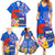 Personalised Samoa Coat Of Arms Family Matching Summer Maxi Dress and Hawaiian Shirt Hibiscus Polynesian Tattoo Pattern LT03 - Polynesian Pride