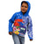 Personalised Samoa Coat Of Arms Kid Hoodie Hibiscus Polynesian Tattoo Pattern LT03 - Polynesian Pride