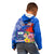 Personalised Samoa Coat Of Arms Kid Hoodie Hibiscus Polynesian Tattoo Pattern LT03 - Polynesian Pride