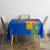 Personalised Samoa Coat Of Arms Tablecloth Hibiscus Polynesian Tattoo Pattern LT03 - Polynesian Pride