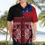 Samoa Flag Day Hawaiian Shirt Siapo Pattern and Ula Fala LT03 - Polynesian Pride