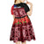 Samoa Flag Day Kid Short Sleeve Dress Siapo Pattern and Ula Fala LT03 - Polynesian Pride