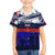 New Zealand and Australia ANZAC Day Family Matching Off Shoulder Short Dress and Hawaiian Shirt Lest We Forget Red Poppy Flowers and Soldier LT03 Son's Shirt Blue - Polynesian Pride