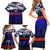 New Zealand and Australia ANZAC Day Family Matching Short Sleeve Bodycon Dress and Hawaiian Shirt Lest We Forget Red Poppy Flowers and Soldier LT03 - Polynesian Pride