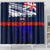 New Zealand and Australia ANZAC Day Shower Curtain Lest We Forget Red Poppy Flowers and Soldier LT03 - Polynesian Pride