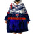 New Zealand and Australia ANZAC Day Wearable Blanket Hoodie Lest We Forget Red Poppy Flowers and Soldier LT03 - Polynesian Pride