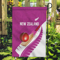 New Zealand Cricket Garden Flag Kiwi Birds Haka Dance Pink Fern Sporty Style