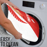 New Zealand Cricket Bathroom Set Kiwi Birds Haka Dance Red Fern Sporty Style