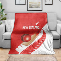 New Zealand Cricket Blanket Kiwi Birds Haka Dance Red Fern Sporty Style