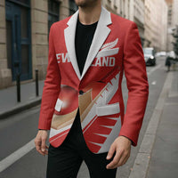 Custom New Zealand Cricket Blazer Kiwi Birds Haka Dance Red Fern Sporty Style