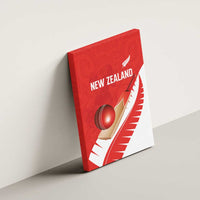 New Zealand Cricket Canvas Wall Art Kiwi Birds Haka Dance Red Fern Sporty Style