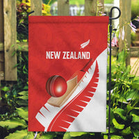 New Zealand Cricket Garden Flag Kiwi Birds Haka Dance Red Fern Sporty Style