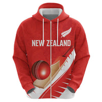 Custom New Zealand Cricket Hoodie Kiwi Birds Haka Dance Red Fern Sporty Style