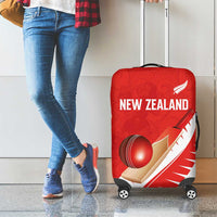 New Zealand Cricket Luggage Cover Kiwi Birds Haka Dance Red Fern Sporty Style