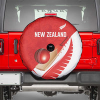 New Zealand Cricket Spare Tire Cover Kiwi Birds Haka Dance Red Fern Sporty Style