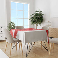 New Zealand Cricket Tablecloth Kiwi Birds Haka Dance Red Fern Sporty Style