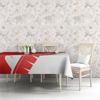 New Zealand Cricket Tablecloth Kiwi Birds Haka Dance Red Fern Sporty Style