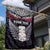 New Zealand Hei Tiki Garden Flag Maori Purple Papua Shell Pattern LT03 - Polynesian Pride