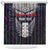 New Zealand Hei Tiki Shower Curtain Maori Purple Papua Shell Pattern LT03 Purple - Polynesian Pride