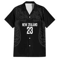 New Zealand Basketball Ta Moko Tribal Custom Hawaiian Shirt