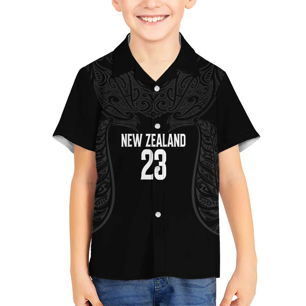 New Zealand Basketball Ta Moko Tribal Custom Hawaiian Shirt