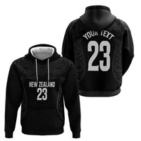 New Zealand Basketball Ta Moko Tribal Custom Hoodie LT03 - Polynesian Pride