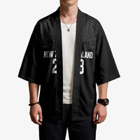 New Zealand Basketball Ta Moko Tribal Custom Kimono LT03 - Polynesian Pride
