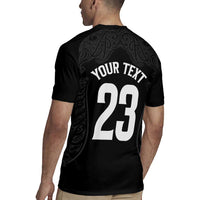 New Zealand Basketball Ta Moko Tribal Custom Rugby Jersey LT03 - Polynesian Pride