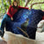 New Zealand Tui Bird Matariki Quilt Maori New Year with Galaxy Fern