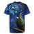 New Zealand Tui Bird Matariki Rugby Jersey Maori New Year with Galaxy Fern