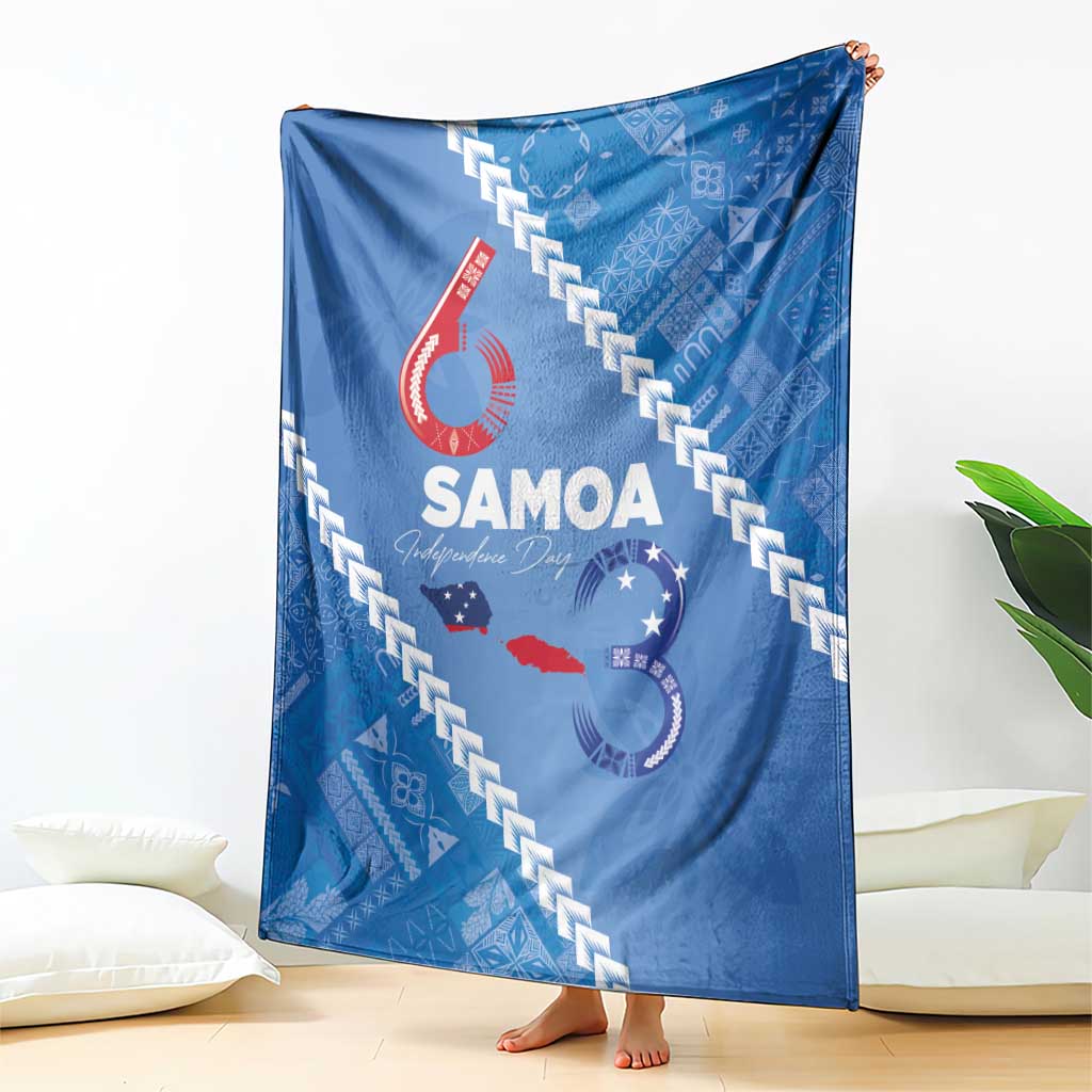 Samoa Independence Day Blanket Anniversary 63th-Siapo Art LT03 - Polynesian Pride