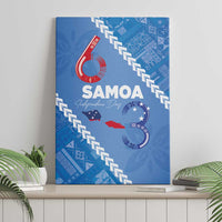 Samoa Independence Day Canvas Wall Art Anniversary 63th-Siapo Art LT03 - Polynesian Pride