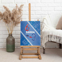 Samoa Independence Day Canvas Wall Art Anniversary 63th-Siapo Art LT03 - Polynesian Pride