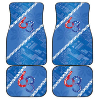 Samoa Independence Day Car Mats Anniversary 63th-Siapo Art LT03 - Polynesian Pride