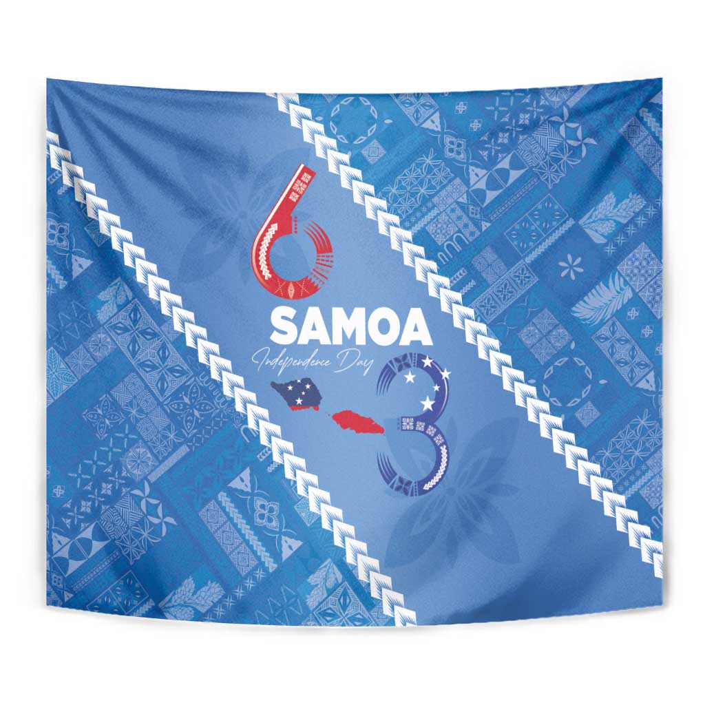 Samoa Independence Day Tapestry Anniversary 63th-Siapo Art