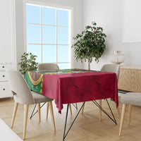 Vanuatu Nakamal and Plumeria Flowers Tablecloth Polynesian Pattern LT03 - Polynesian Pride